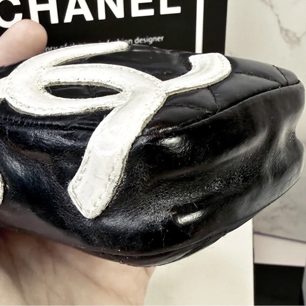 Chanel CC Logo Lambskin Leather Belt Bag/Crossbody Bag